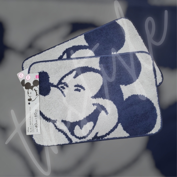 Disney Bath Last Set Set Of Mickey Mouse Floor Mats Poshmark